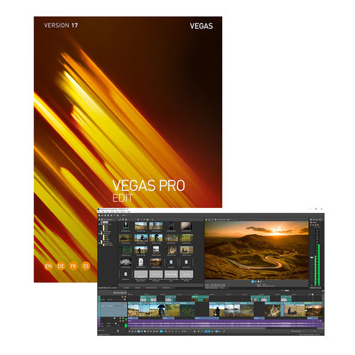 Magix VEGAS Pro 17 Edit PC Video Editing Software